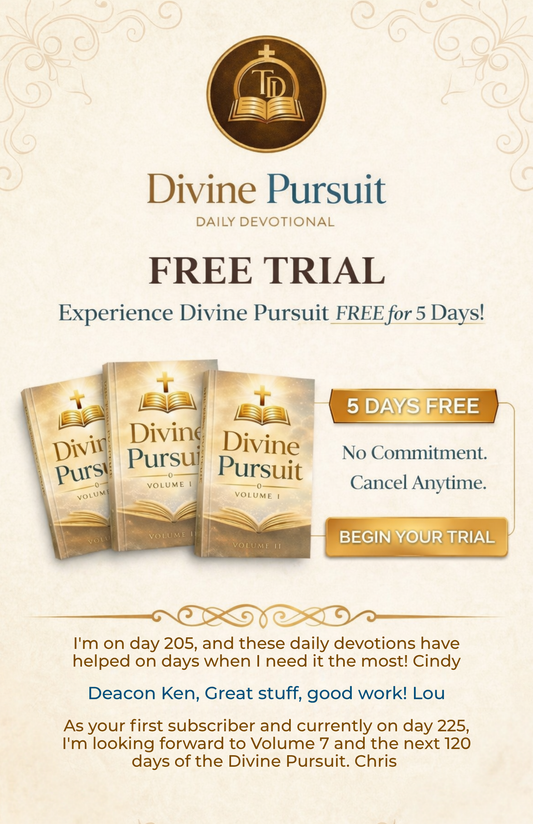 The Divine Pursuit 5 Day Free Trial